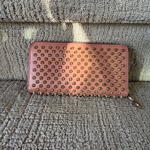 Christian Louboutin spiked zip wallet - Picture 2 of 7